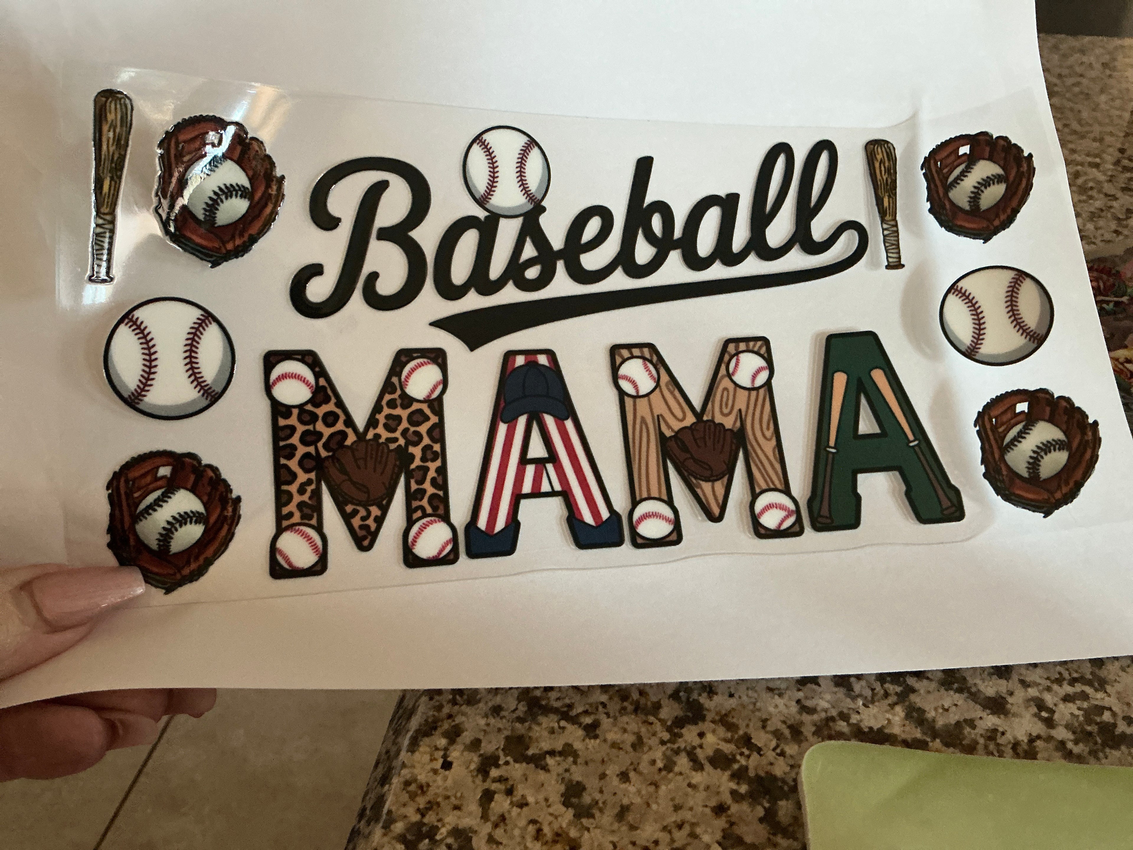 Baseball mom 4
