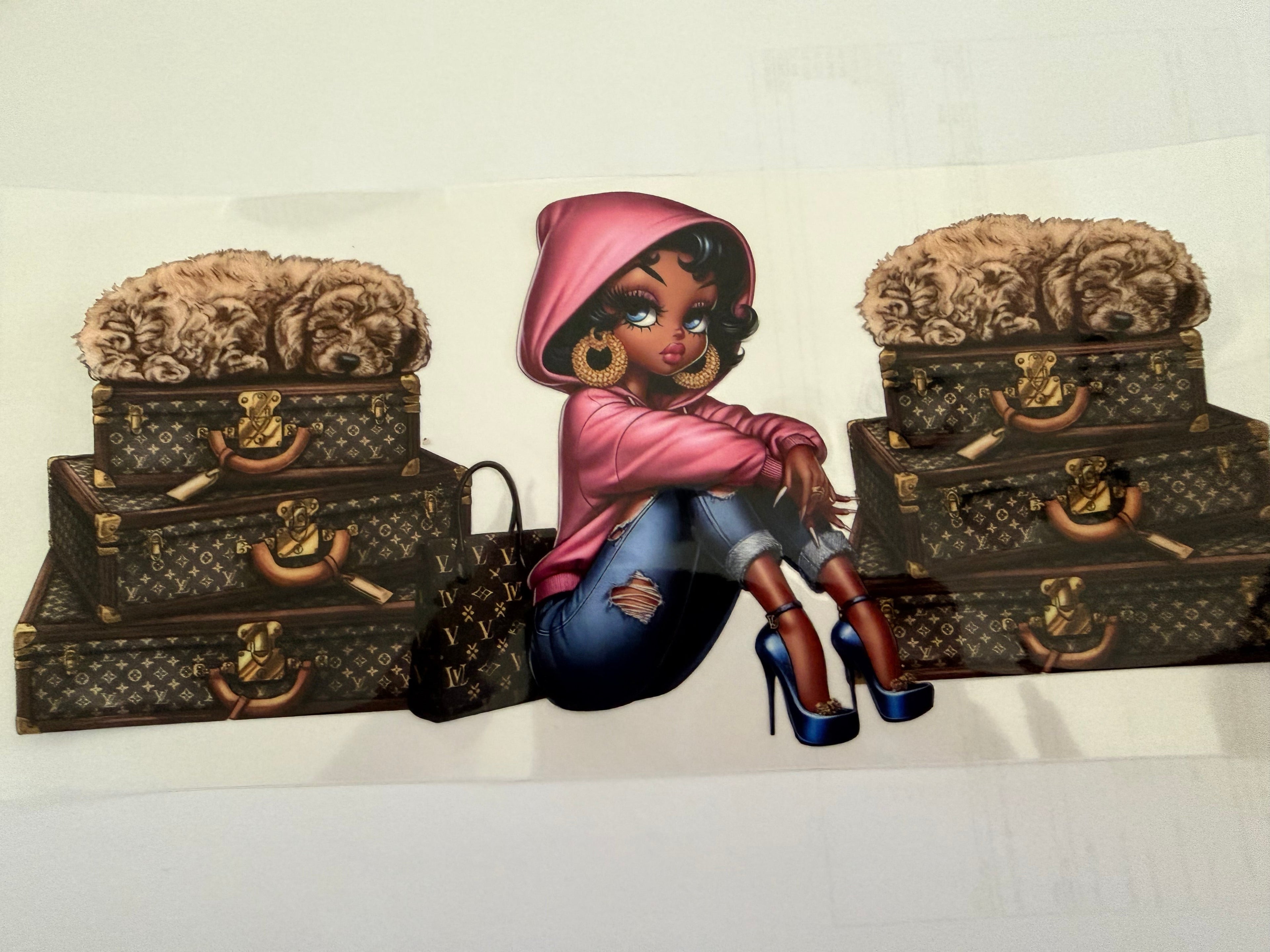 Betty boop wrap 44