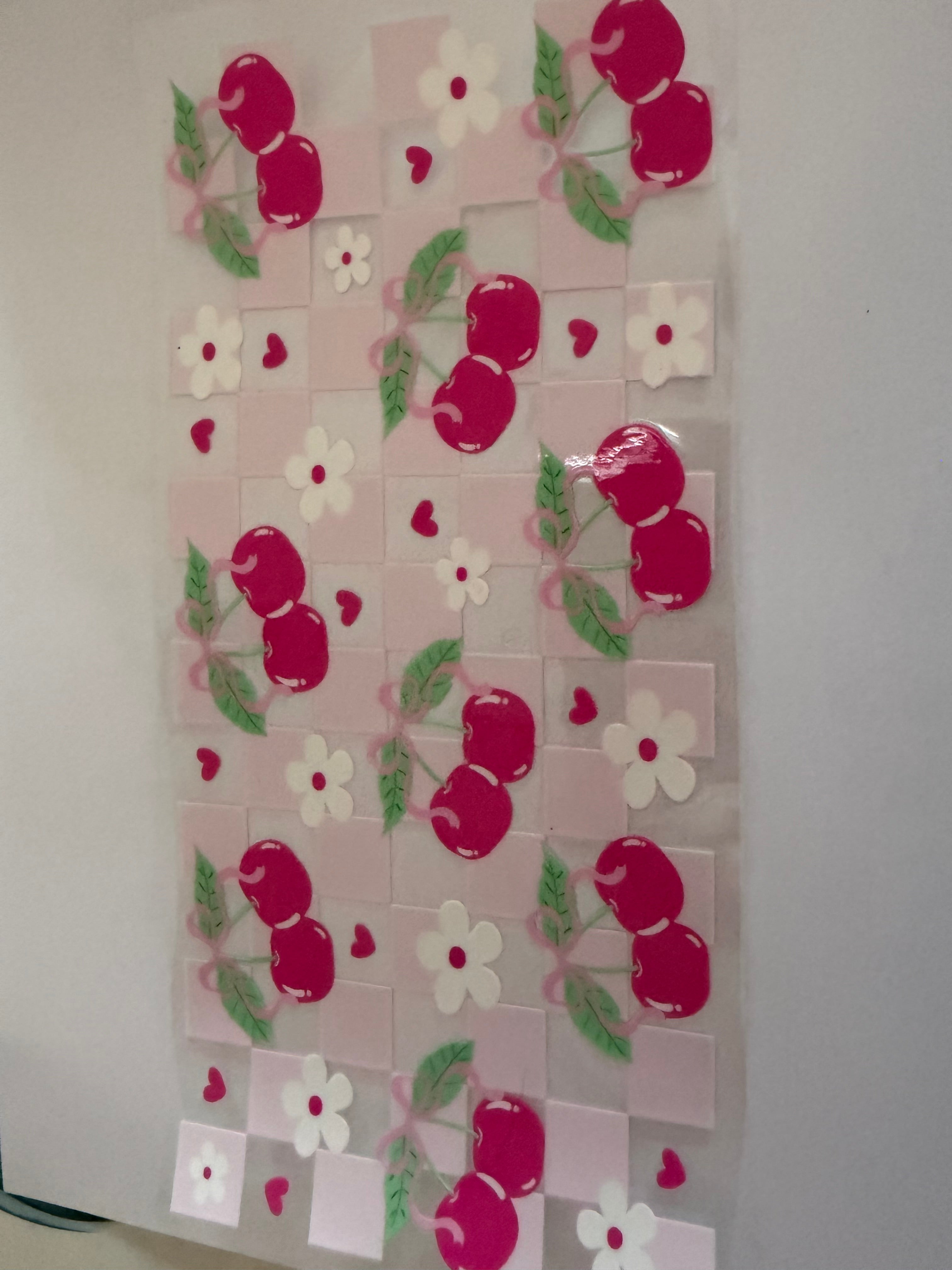 Cherry’s and strawberry 1