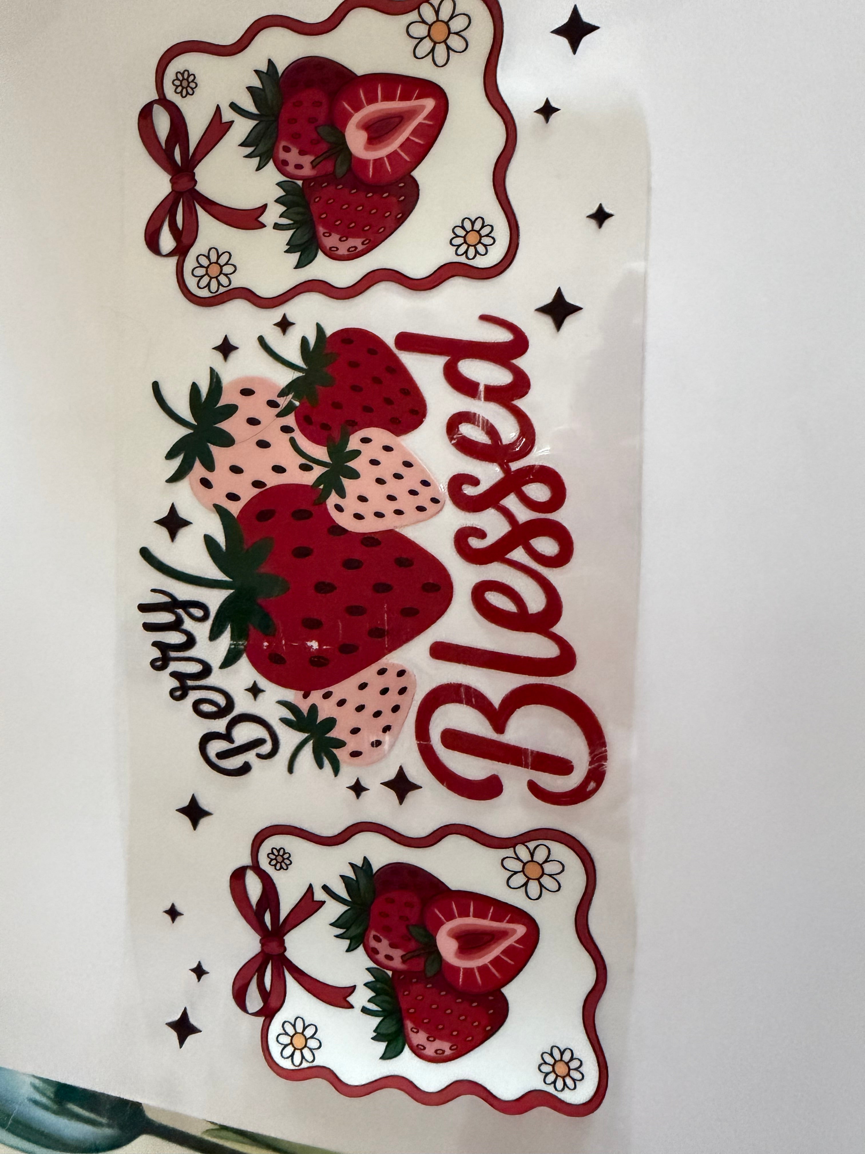 Cherry’s and strawberry 9