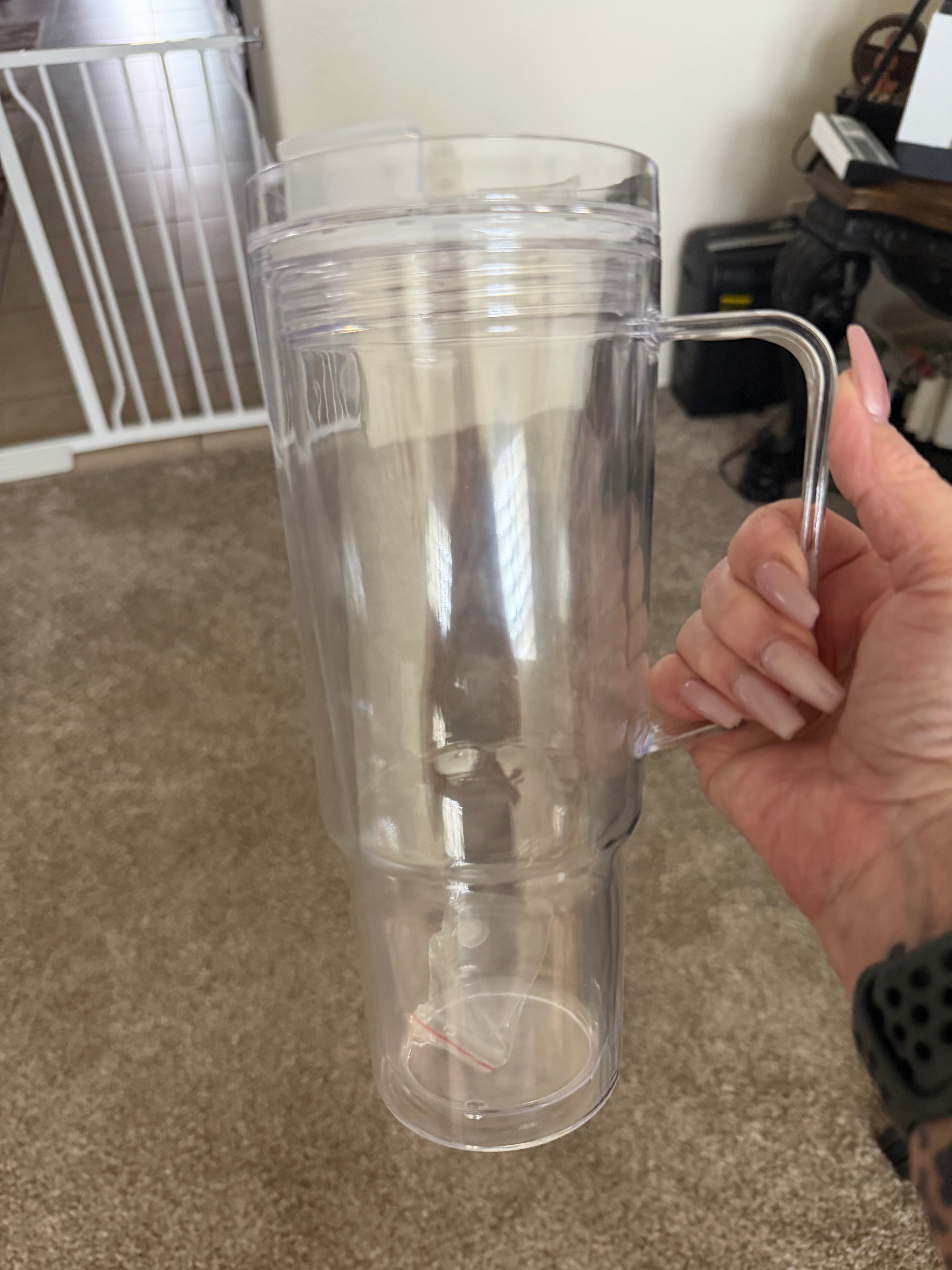 30 oz clear lid