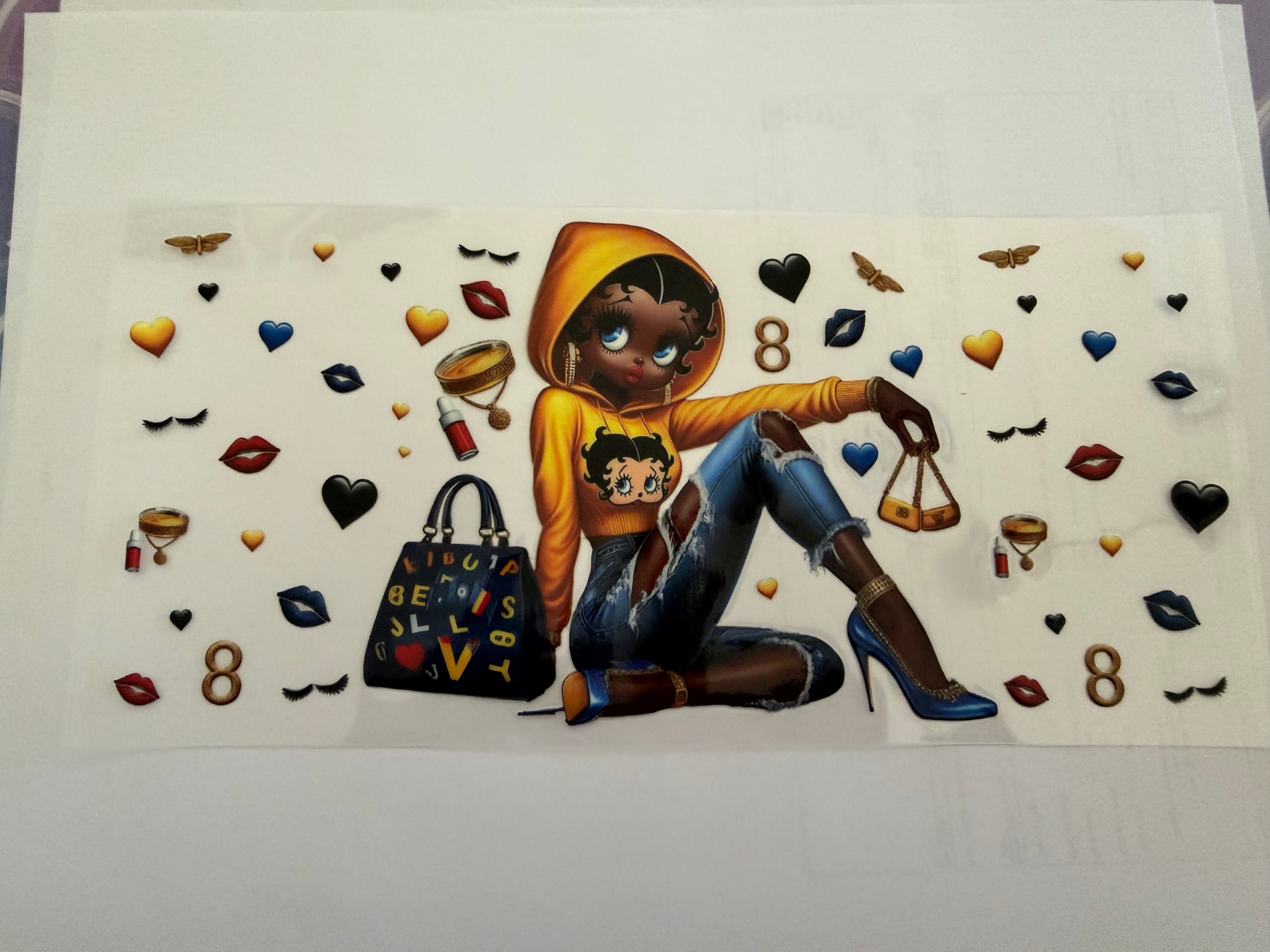 Betty boop wrap 45