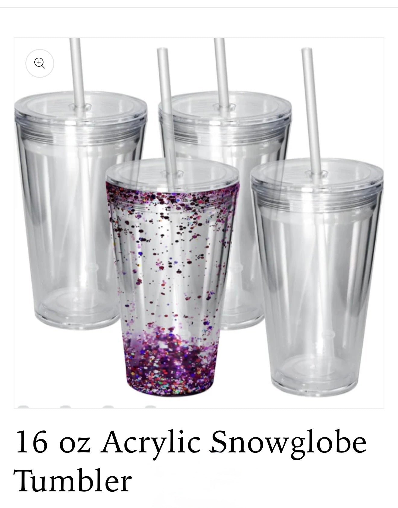 16 oz Tumblers tapered