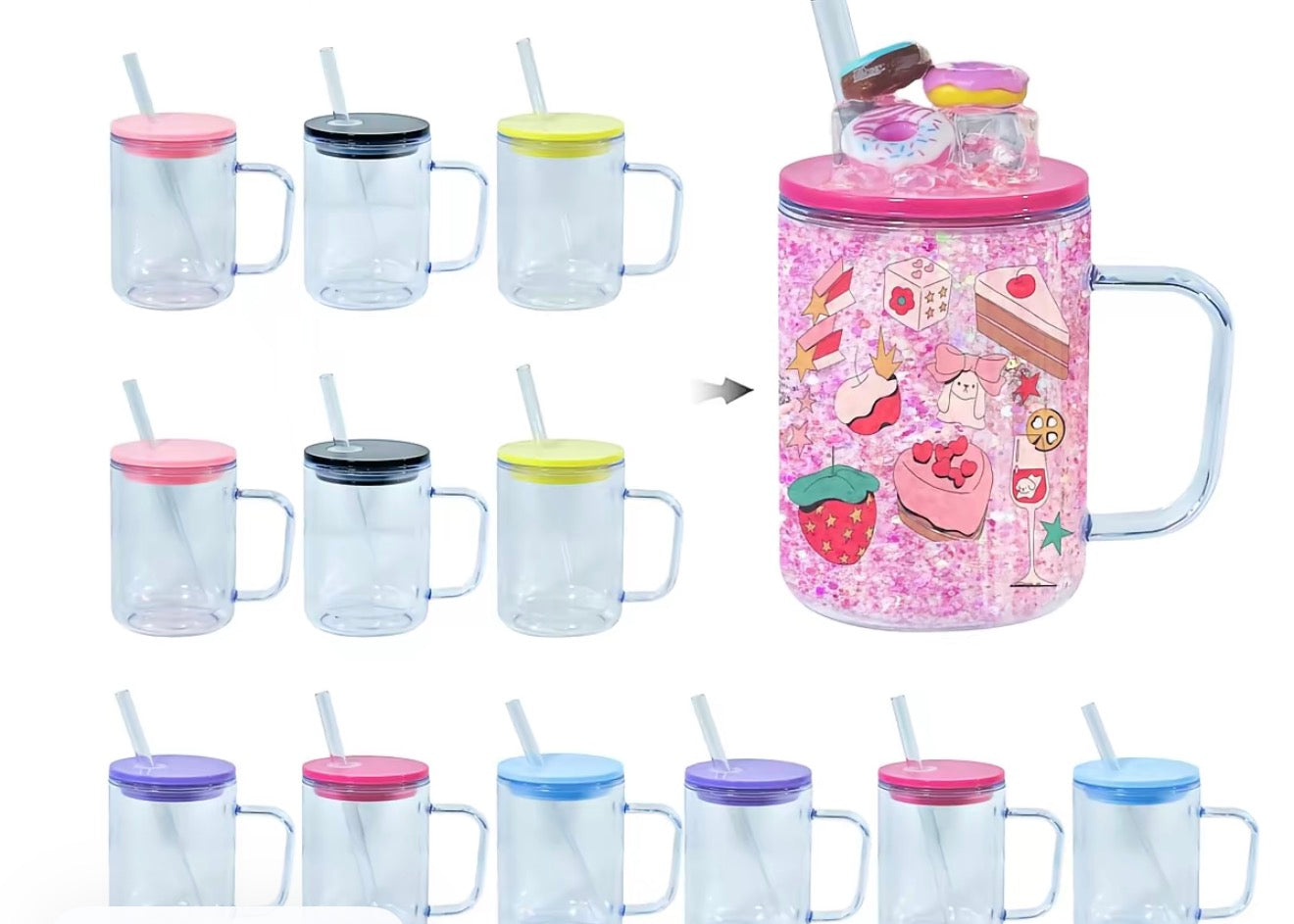 17 oz Acrylic Mugs